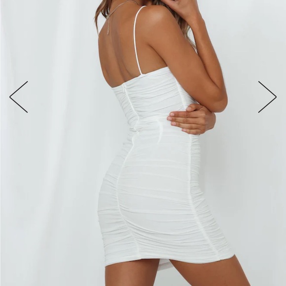 HELLO MOLLY dine and dash mini dress white - Picture 7 of 8
